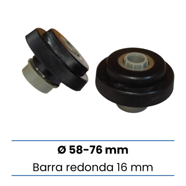 Cono laminadora 58+76 redonda 16