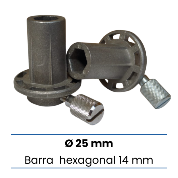 Cono laminadora 25 hexagonal 14
