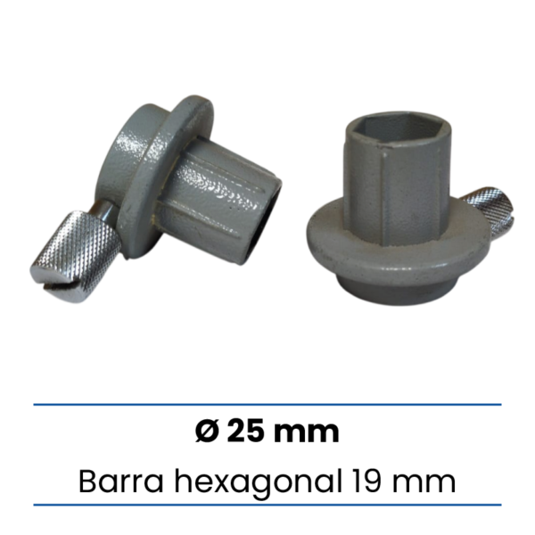 Cono laminadora 25 hexagonal 19