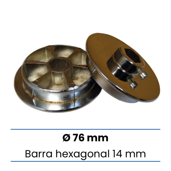 Cono laminadora 76 hexagonal 14