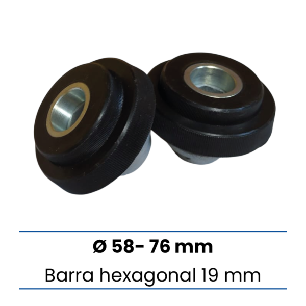 Cono laminadora 58-76 hexagonal 19