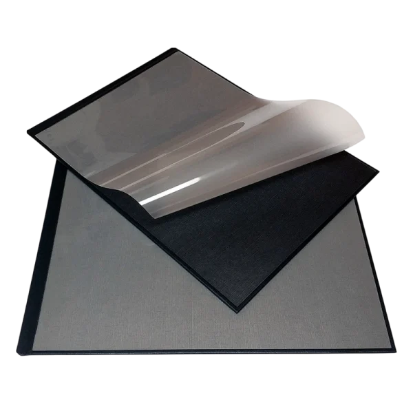 Tapas Channel Duplex personalizable (Negro)