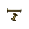Tornillos latonados para encuadernar
