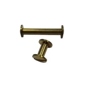 Tornillos latonados para encuadernar
