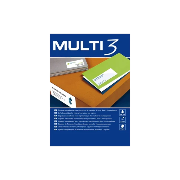 Etiquetas de papel Multi 3