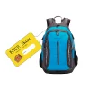 Muestra mochila Etiquetas identificativas de poliéster
