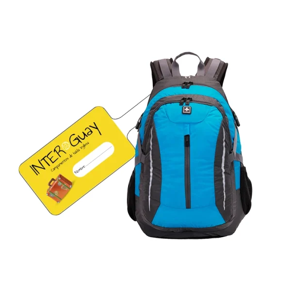 Muestra mochila Etiquetas identificativas de poliéster