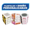 Plantillas calendarios portalápices