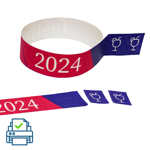 Pulseras eventos - 2 tickets