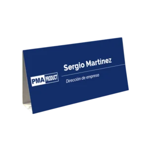 Soporte identificativo de sobremesa