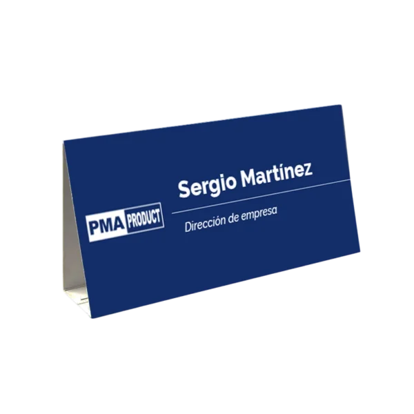 Soporte identificativo de sobremesa