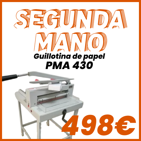 Segunda mano guilotina PMA 430
