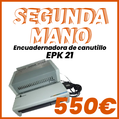 Segunda mano encuadernadora EPK21